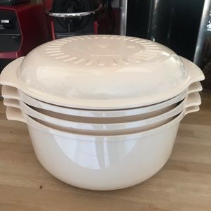 Tupperware Tupperwave 7pc microwave steam cooker